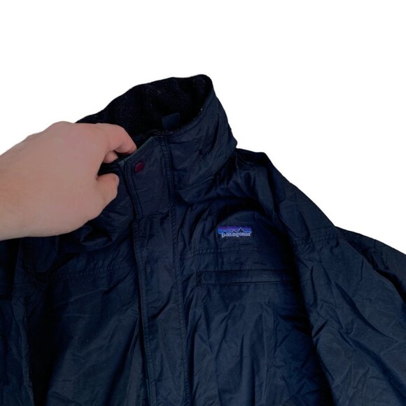 Rare 2008 Patagonia Rain Jacket Small Black - Picture 7 of 10